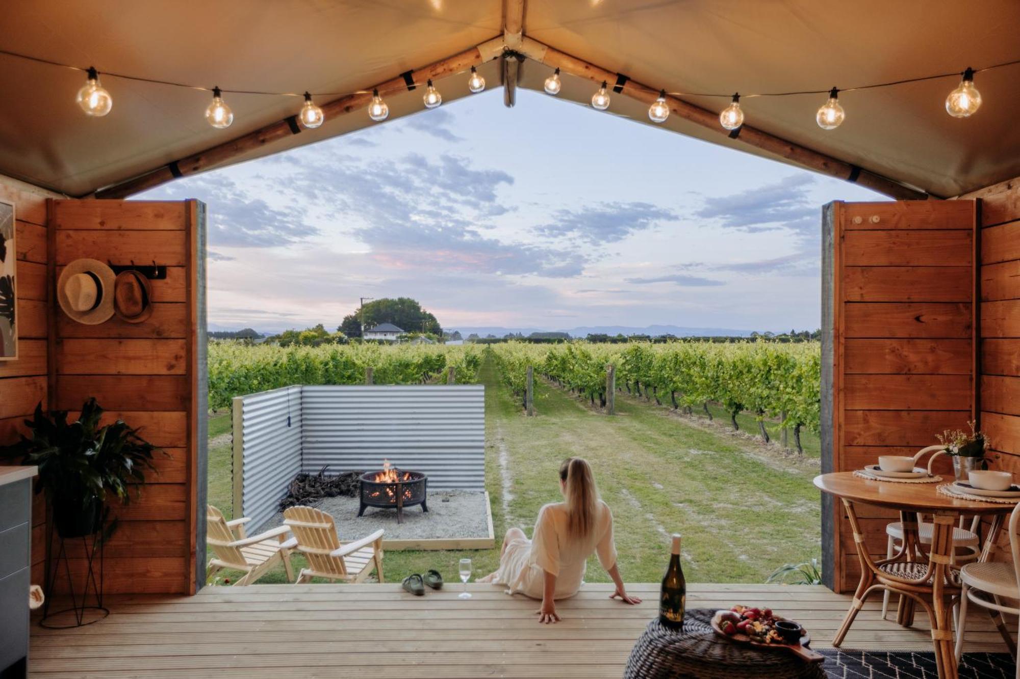 Villas & Vines Glamping เฮสติงส์ ภายนอก รูปภาพ