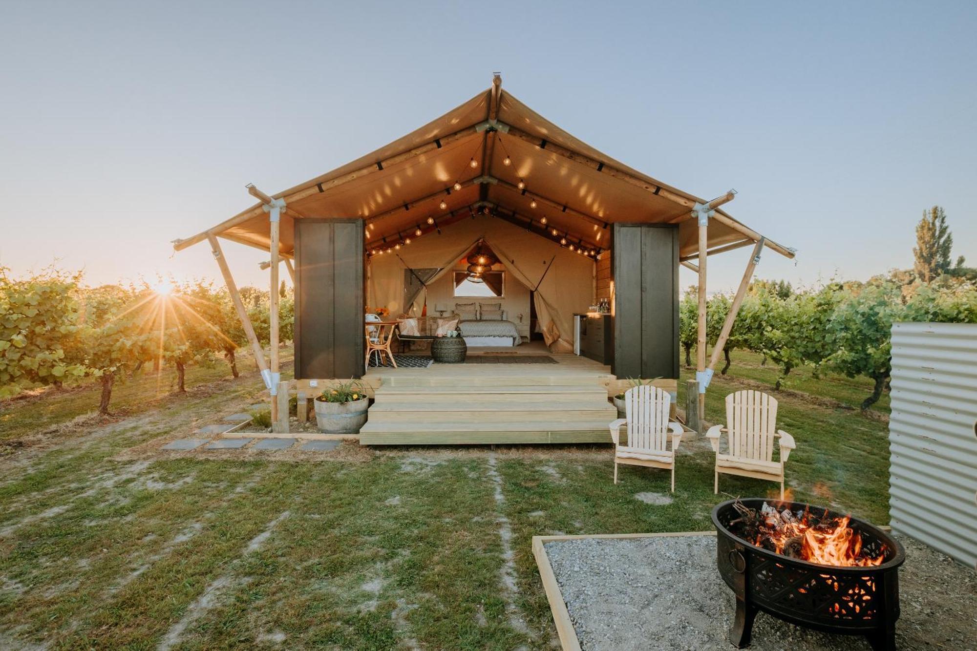 Villas & Vines Glamping เฮสติงส์ ภายนอก รูปภาพ