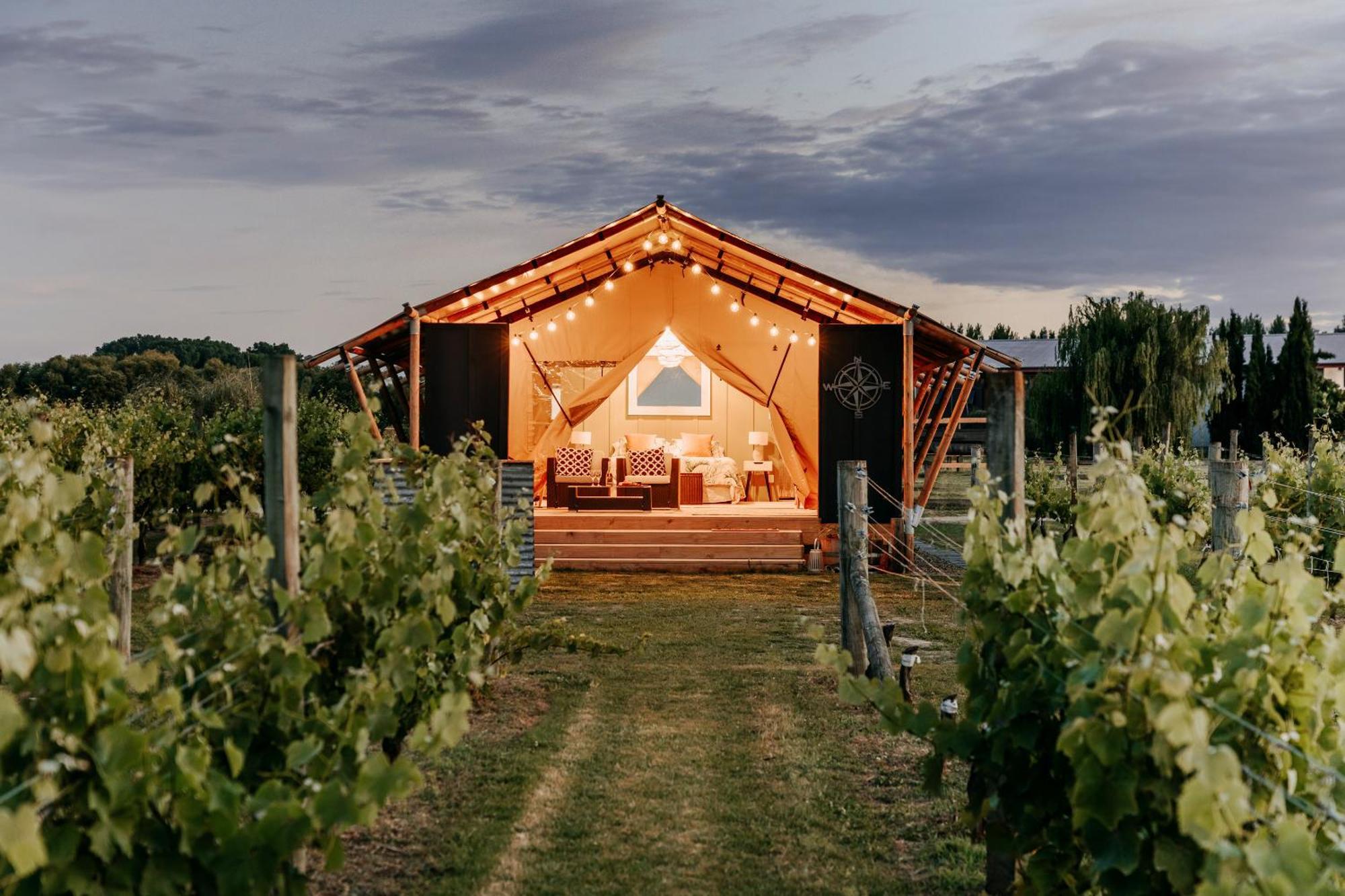 Villas & Vines Glamping เฮสติงส์ ภายนอก รูปภาพ